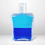 Aura-Soma Equilibrium B112 Archanděl Israfel je dvoubarevná esence ve skleněné lahvičce ve verzi 50ml. Horní olejová vrstva je tyrkysová a spodní vodní vrstva je modrá.