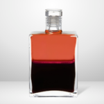 Aura-Soma Equilibrium B114 Archanděl Raguel je dvoubarevná esence ve skleněné lahvičce ve verzi 50ml. Horní olejová vrstva je korálová a spodní vodní vrstva je v tmavě magentové barvě.