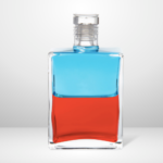 Aura-Soma Equilibrium B117 Pan je dvoubarevná esence ve skleněné lahvičce ve verzi 50ml. Horní olejová vrstva je modrá a spodní vodní vrstva je červená.